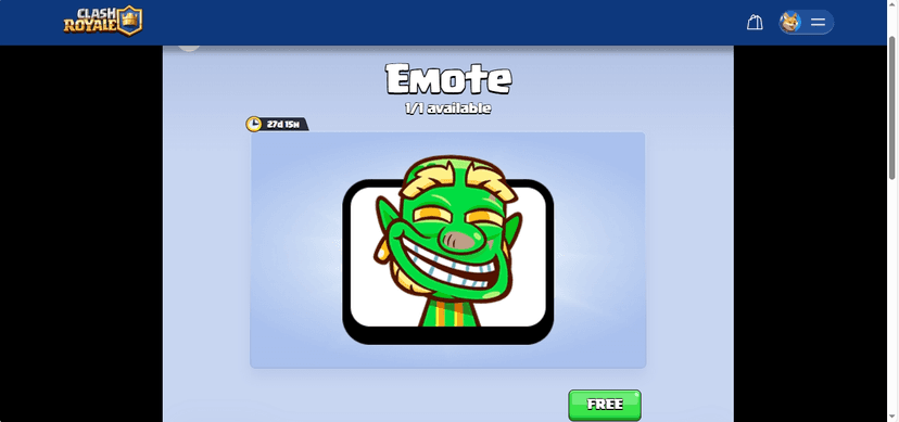 Hero Goblin Troll emote page