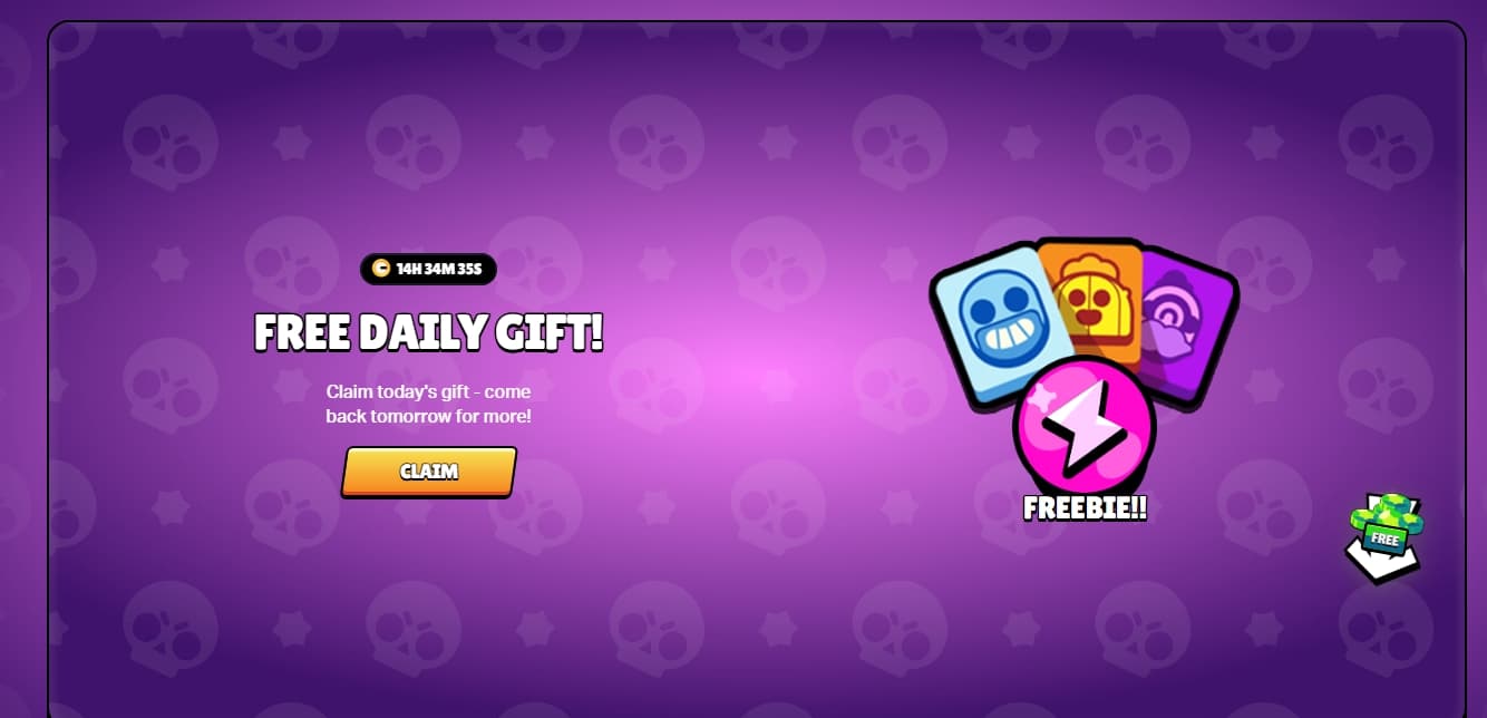 Brawl Stars daily reward offer