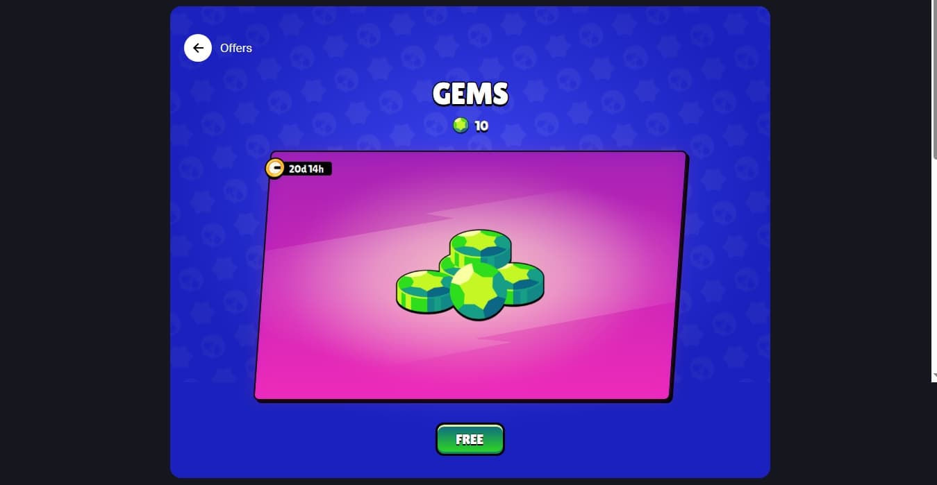 Supercell Store gems offer
